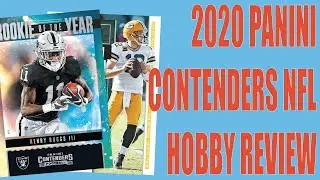 Panini Contenders 2020 Football Hobby Box Review - $700 box (!!!) - 5 Autos including 1 on-card.