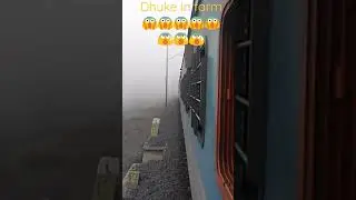 dhuke in farm I am record from train unbelievable scene in real 😱😰😱😰😱😰