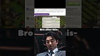 Bro got a gift from Supercell👀 ||#shorts #coc #clashofclans
