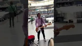 The Rolling Stones - soundcheck - Sofi Stadium LA 2021 - Ron Wood donated his guitar to GuitarIcons