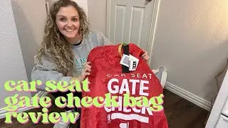 Mom of 2- Car Seat Gate Check Bag Review