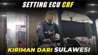 SETTING ECU JUKEN 5+ CRF SPEK STANDAR KIRIMAN DARI SULAWESI TENGAH  #crf #crf150l #crf150supermoto