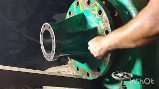 How to crankshaft install ammonia refrigeration compressor  machine  part 2