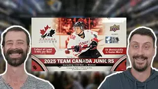 2025 Upper Deck Team Canada Juniors Hockey Box Break!