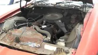1972 Firebird first start