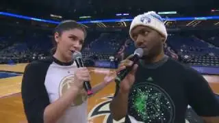 Katie Andres Timberwolves Arena Host 2016-17 Season