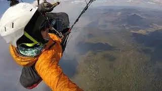 A Superbus day paragliding