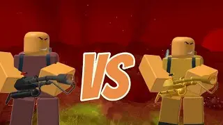 golden Pyromancer VS Pyromancer it is from tower defense simulator (TDS)