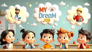 When I Grow Up 👩&zwj;⚕️✈️ | Jobs & Professions for Kids | Career Learning Nursery Rhyme#nurseryrhymes
