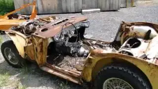 Austin Healey 3000 BJ7 Restoration pt 1
