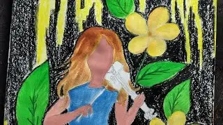 How To Paint A Barbie Doll, The Sangetaa Ojha Way#acrylic#sangetaaojha#easy
