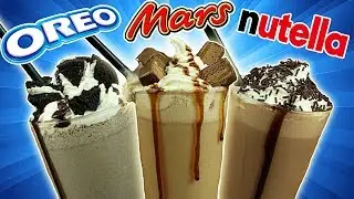 3 Batidos f&aacute;ciles y riqu&iacute;simos!! (Oreo, Mars y Nutella)