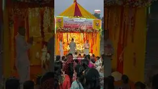 Devotees welcoming the morning sun at Sivasagar during Chhath Puja ☀️🪔 #ChhathPuja