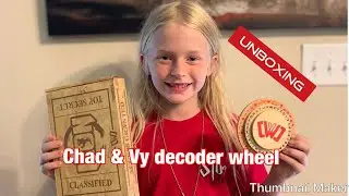 Unboxing Chad, and Vy decoder wheel