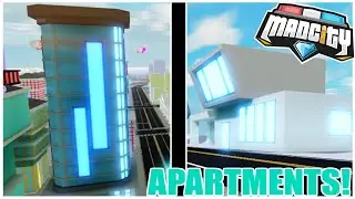 ALL APARTMENT LOCATIONS IN MAD CITY UPDATE! [ROBLOX]