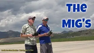 The MiG Bros...  Saturday, May, 18, 2024  rc jets flyingrc jets landingrc jets show