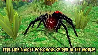 🕷🕸Black Widow Insect Spider-Паук Чёрная  Bдова-By PlayMechanics-Android