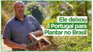 Ele deixou a vida em Portugal para morar na roça no Brasil | Santa Maria de Jetibá/ES - EP 04. de 05