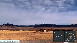 Weathercam timelapse February 23, 2026