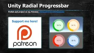 Unity 5 UI tutorial : Radial Progressbar asset