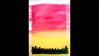 Beautiful Picture view Drawing - Cool Drawing🌴