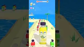 Juice Run 3D 🍹🔥- Growing BIGGER every second #shorts #games #juicerun #gameshorts