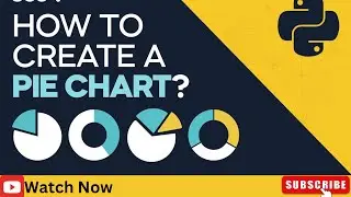 Pie Chart in Python | easy explain pie chart in python| Step by Step Tutorial  in few minutes