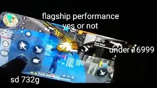 Redmi Note 10 pro (max) handcam 6,128 free fire high fps