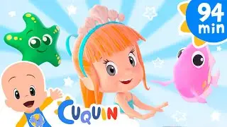 Swimming Dance 🩱🕺 and more Nursery Rhymes by Cleo and Cuquin | Children Songs