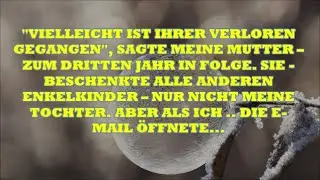 Meine Mutter schickte Weihnachtsgeschenke an alle Enkelkinder – nur nicht an meine.Sie sagte, sie…