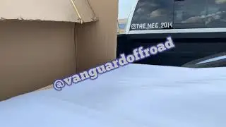 Внедорожный защитный каркас безопасности Vanguard Bravo на Meg @vanguardoffroad