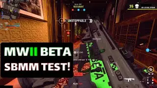 MWII Beta: SBMM TEST! 30+ GUNSTREAK w/ TAQ-56 Blueprint! (reverse boosted) PS5 Gameplay