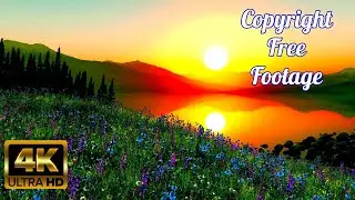 【4K】Sunrise Time Lapse Footage Royalty Free | No Copyright l Stock Footage