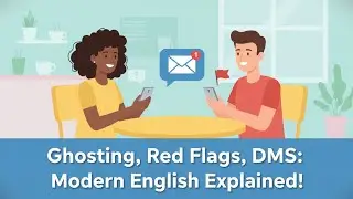 Unlock Modern English: Ghosting, Red Flags, DMs | Essential Vocabulary for English Learners