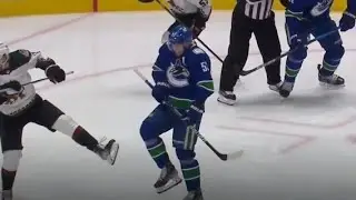 Bo Horvat Injury Vs Arizona Coyotes 2022