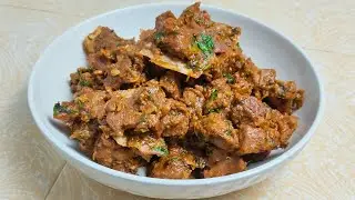Delicious Mbuzi Dry Fry Recipe (Goat Meat)