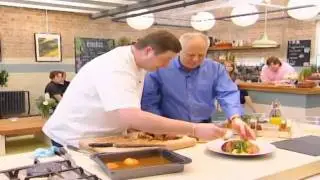 Tasting slow glazed duck with oranges - Market Kitchen