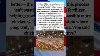 How Chicken Poop Powers 70,000 Homes! 🐔⚡