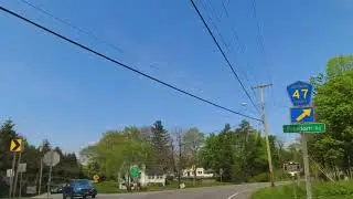 Beautiful Spring Drive from Lagrangeville NY to Pleasant Valley NY avoiding the Parkway on backroads