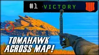 TOMAHAWK CROSS MAP VICTORY!! (Blackout Funny Moments & 4 Epic Bowie Knife Wins)