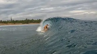 A glassy morning at Mingos // Bodyboarding & Surfing - Puerto Rico 2026