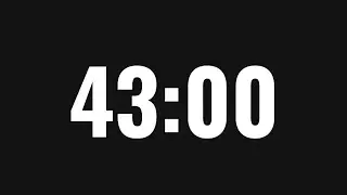 43 Minute Timer
