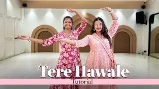 Tere Hawaale Tutorial | Team Naach | Nicole | Andrea
