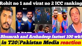 - 38 Year Old Rohit Sharma is No.1 Ranked. - 37 Year Old Virat Kohli is No.2 Ranked. 