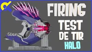 New Nerf LMTD Halo Needler Test de tir (Firing Test) #Shorts - Blaster Zone
