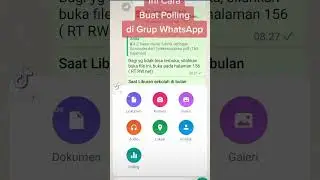 Baru tahu ada polling - shenggol dong #fyp #tiptrik #whatsapp
