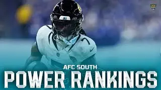Where do the Jaguars Rank in the AFC South?