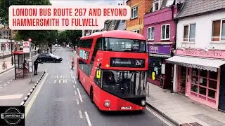 Discovering London's Scenic Gems: Exploring Bus Route 267 from Hammersmith to Fulwel and Beyond