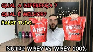 NUTRI WHEY Vs WHEY 100% INTEGRALMEDICA - QUAL &Eacute; O MELHOR?