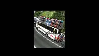 Extreme Dangerous Roads 🌄 Heavy Passenger's Load Challenge